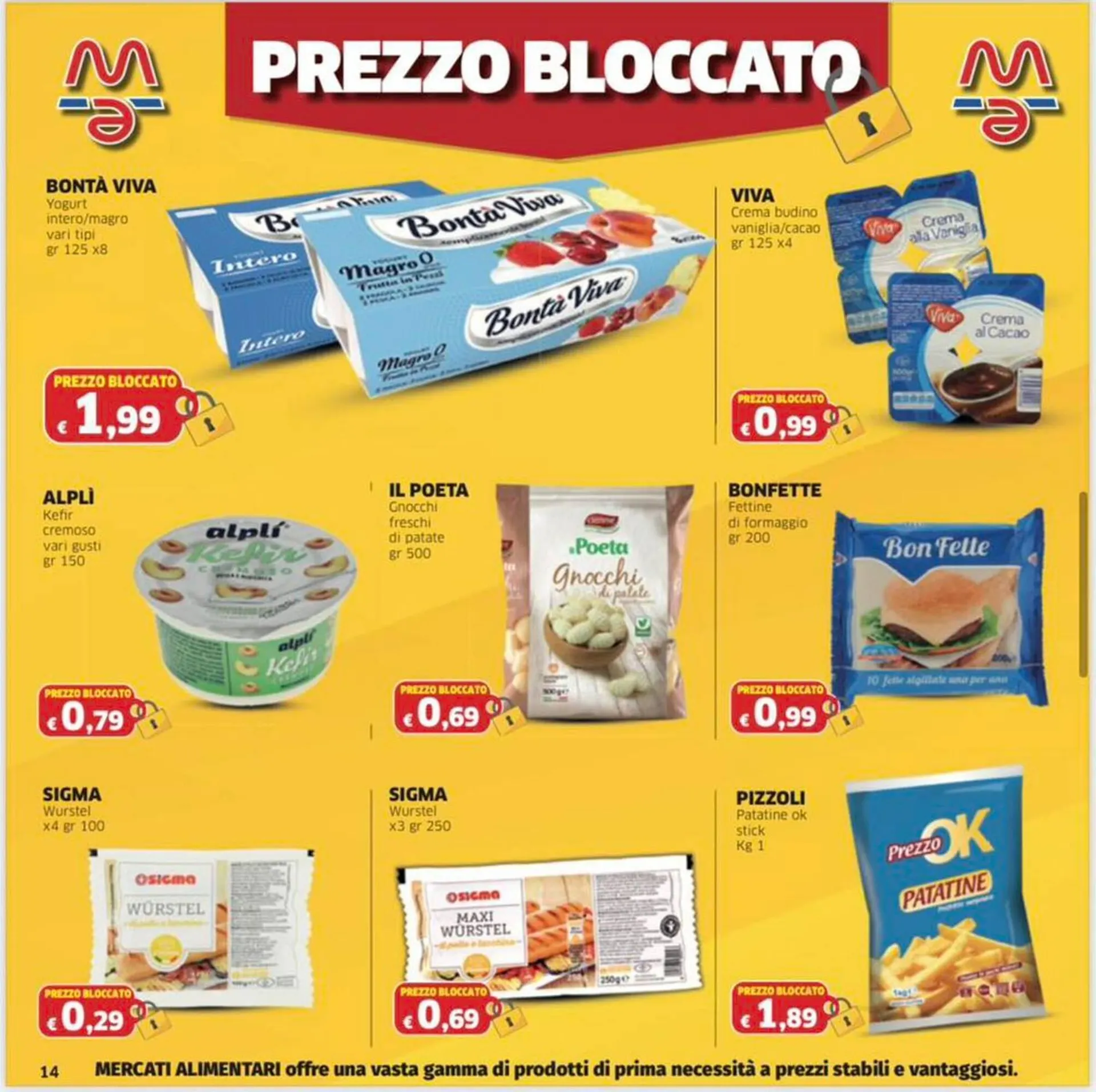 Volantino Mercati Alimentari da 22 maggio a 4 giugno di 2025 - Pagina del volantino 14