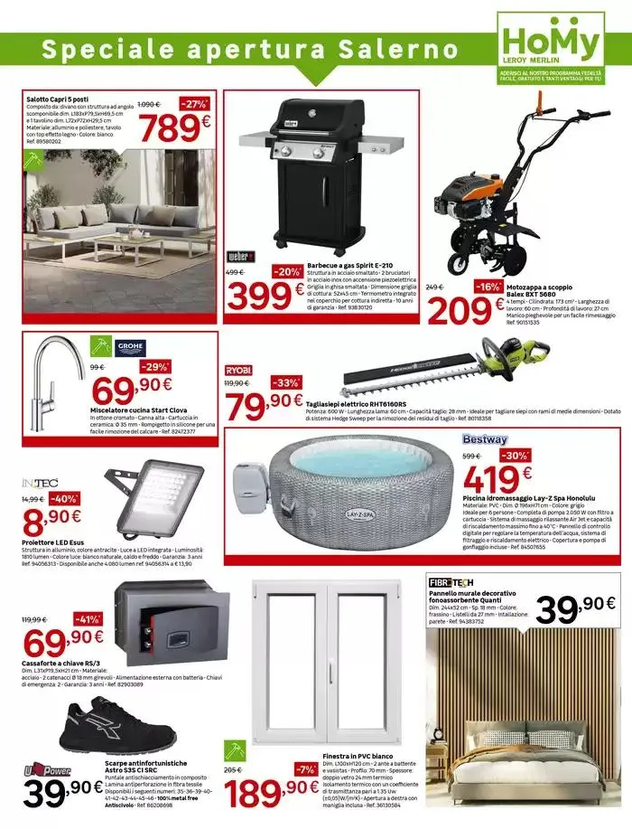 Nuova apertura di Leroy Merlin a Salerno! da 2 aprile a 5 maggio di 2025 - Pagina del volantino 4