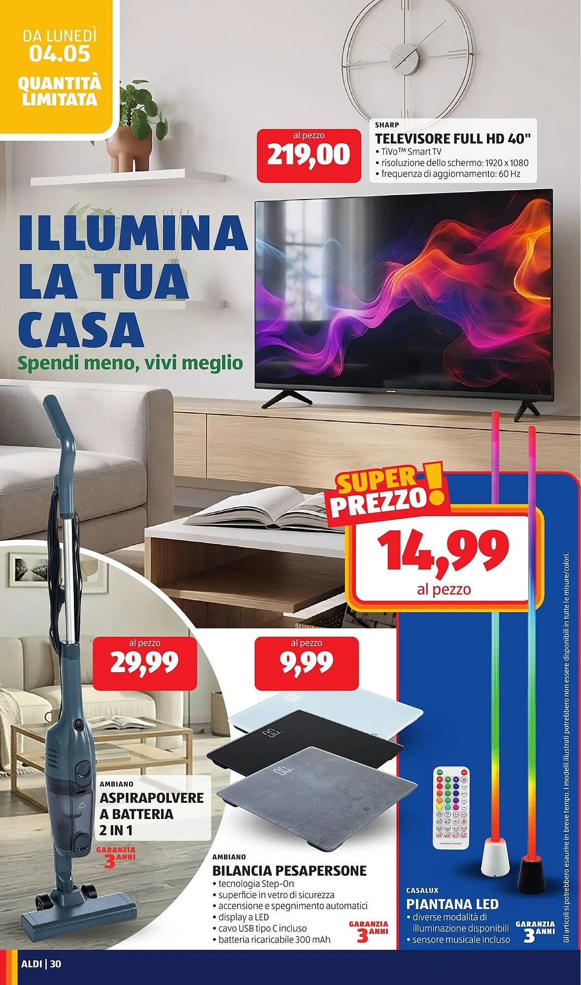 Volantino ALDI da 4 maggio a 10 maggio di 2026 - Pagina del volantino 30