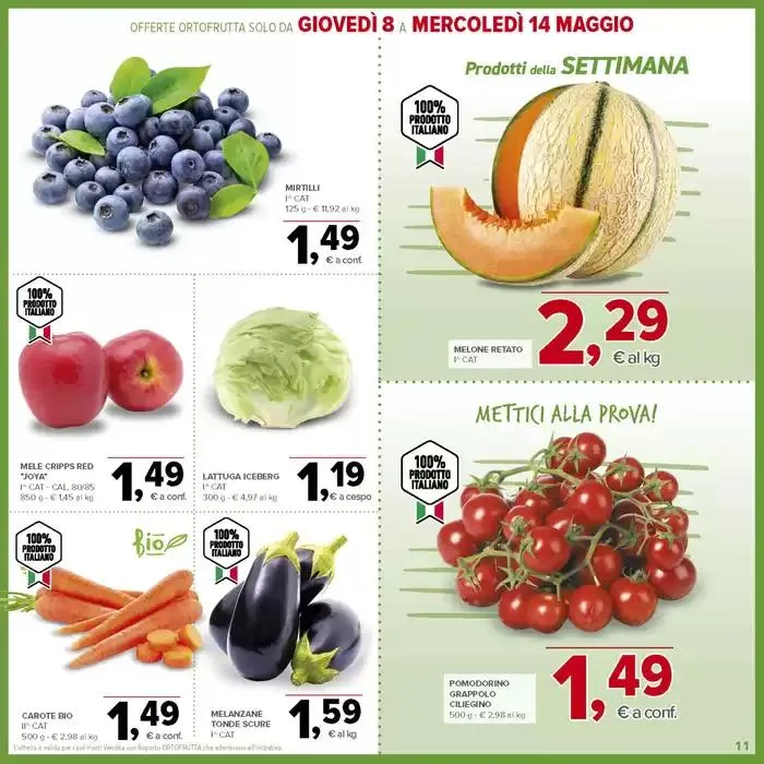 Prendi 2, paghi 1 da 2 maggio a 11 maggio di 2025 - Pagina del volantino 11