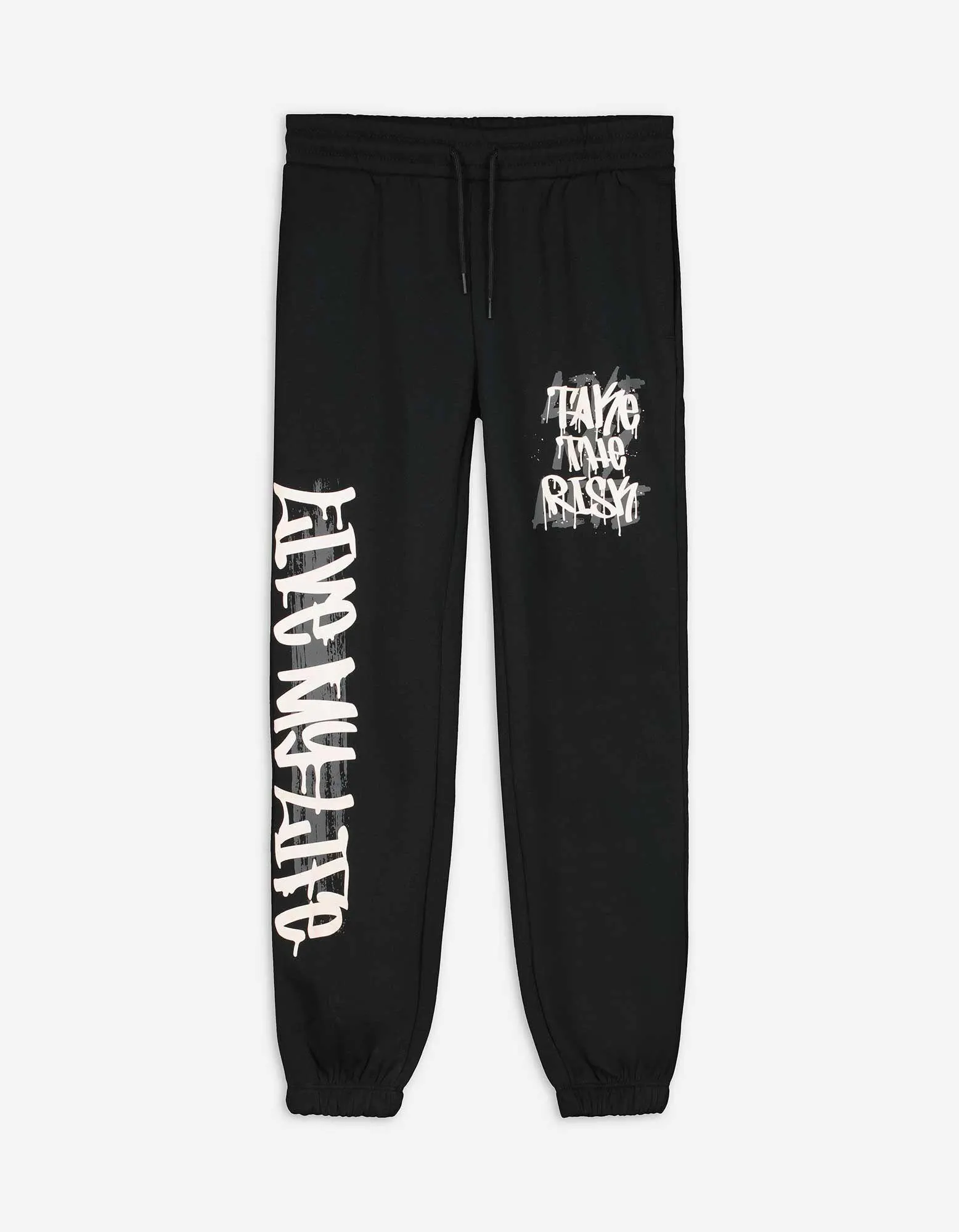 Pantaloni da jogging - Stampa - nero