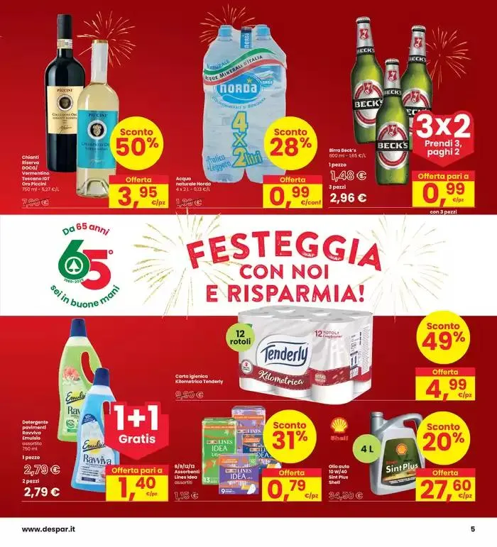 Sconti fino al 50% da 24 marzo a 6 aprile di 2025 - Pagina del volantino 5