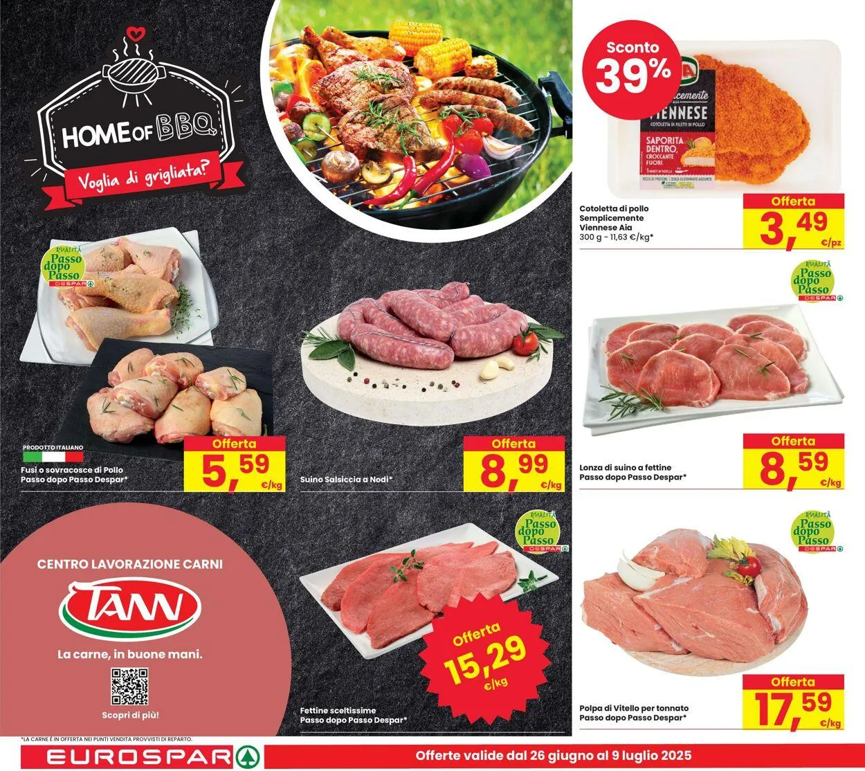 Eurospar Volantino attuale da 26 giugno a 9 luglio di 2025 - Pagina del volantino 4