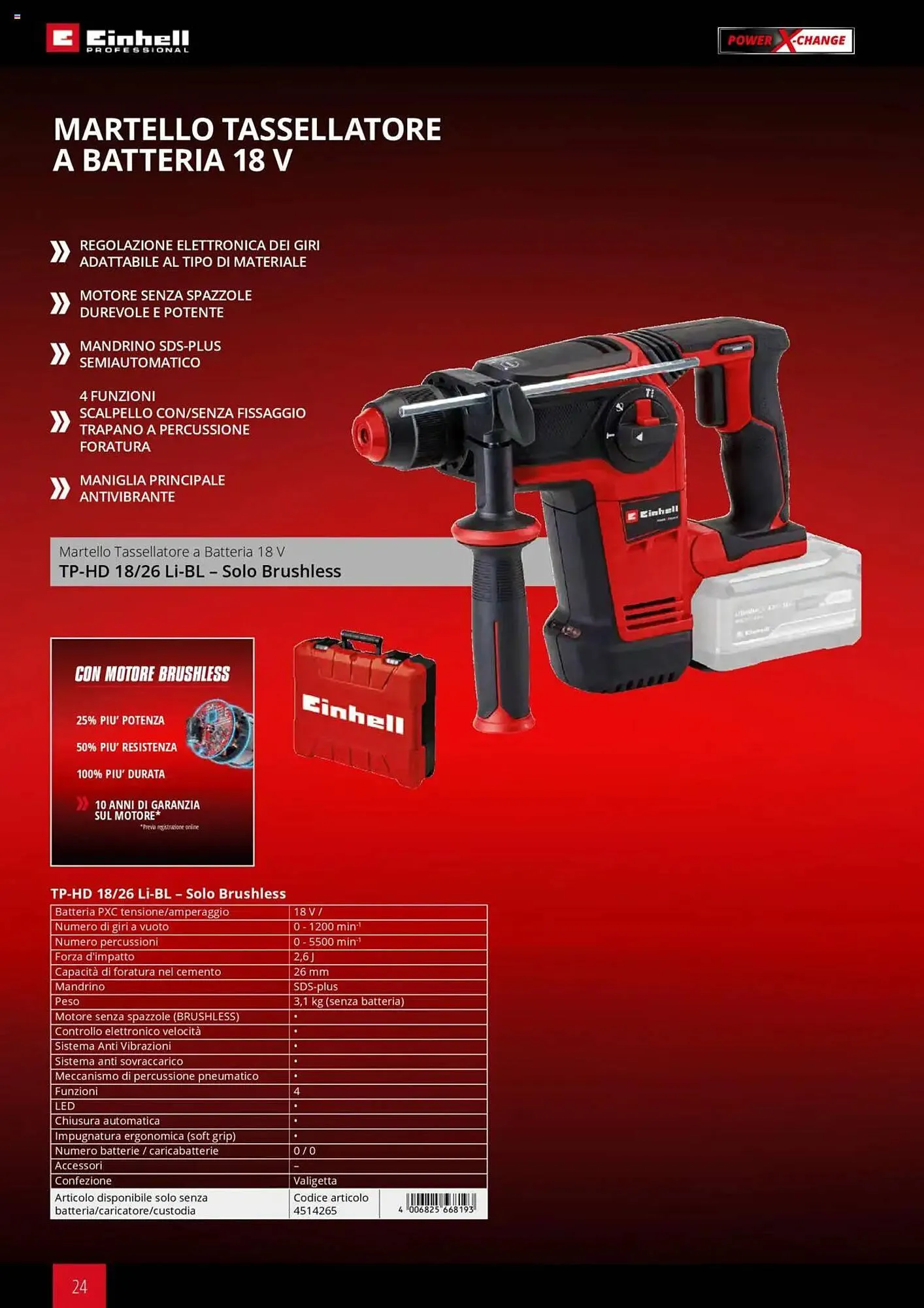 Volantino Einhell da 6 febbraio a 6 febbraio di 2026 - Pagina del volantino 24