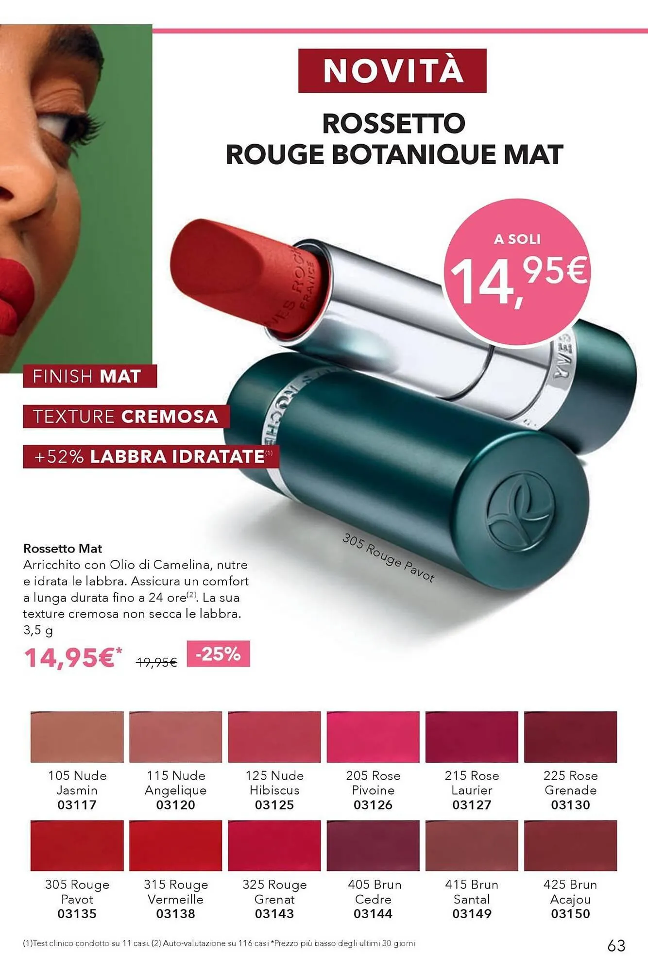 Catalogo Yves Rocher da 23 aprile a 11 maggio di 2026 - Pagina del volantino 63