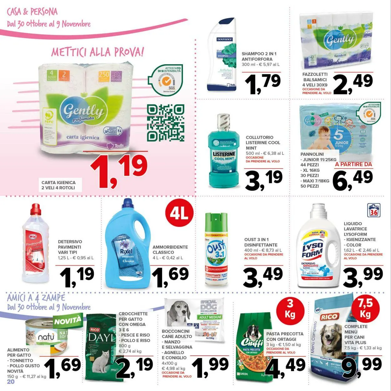 Todis Volantino attuale da 7 gennaio a 21 gennaio di 2026 - Pagina del volantino 20