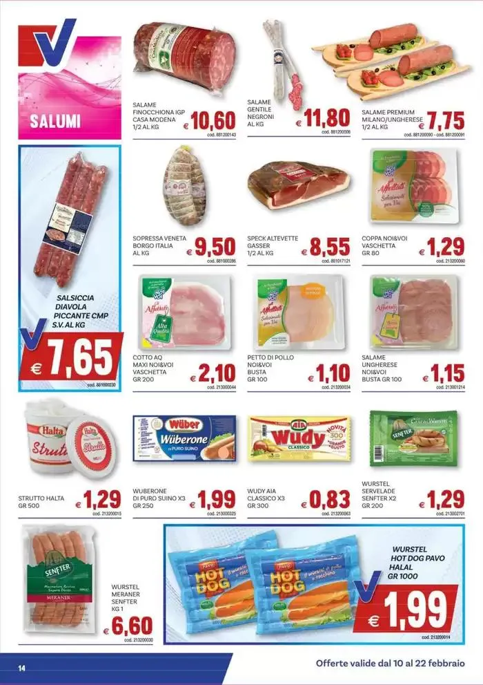 Guida alle offerte da 10 febbraio a 22 febbraio di 2025 - Pagina del volantino 14