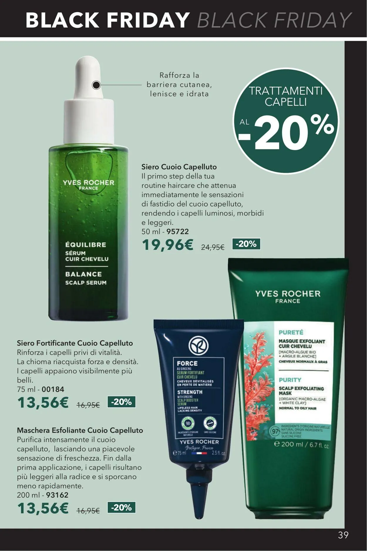 Yves Rocher Volantino attuale da 11 dicembre a 25 dicembre di 2025 - Pagina del volantino 39