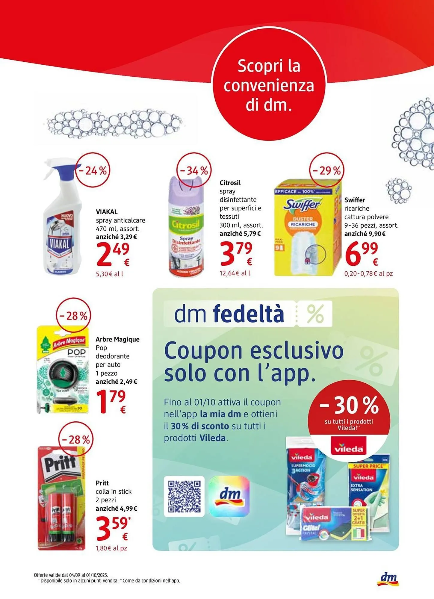 Volantino dm drogerie markt da 4 settembre a 1 ottobre di 2025 - Pagina del volantino 19