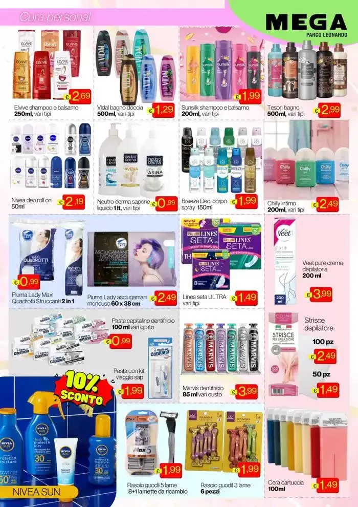 Mega P. Leonardo - Primavera di risparmio da 28 aprile a 18 maggio di 2025 - Pagina del volantino 9