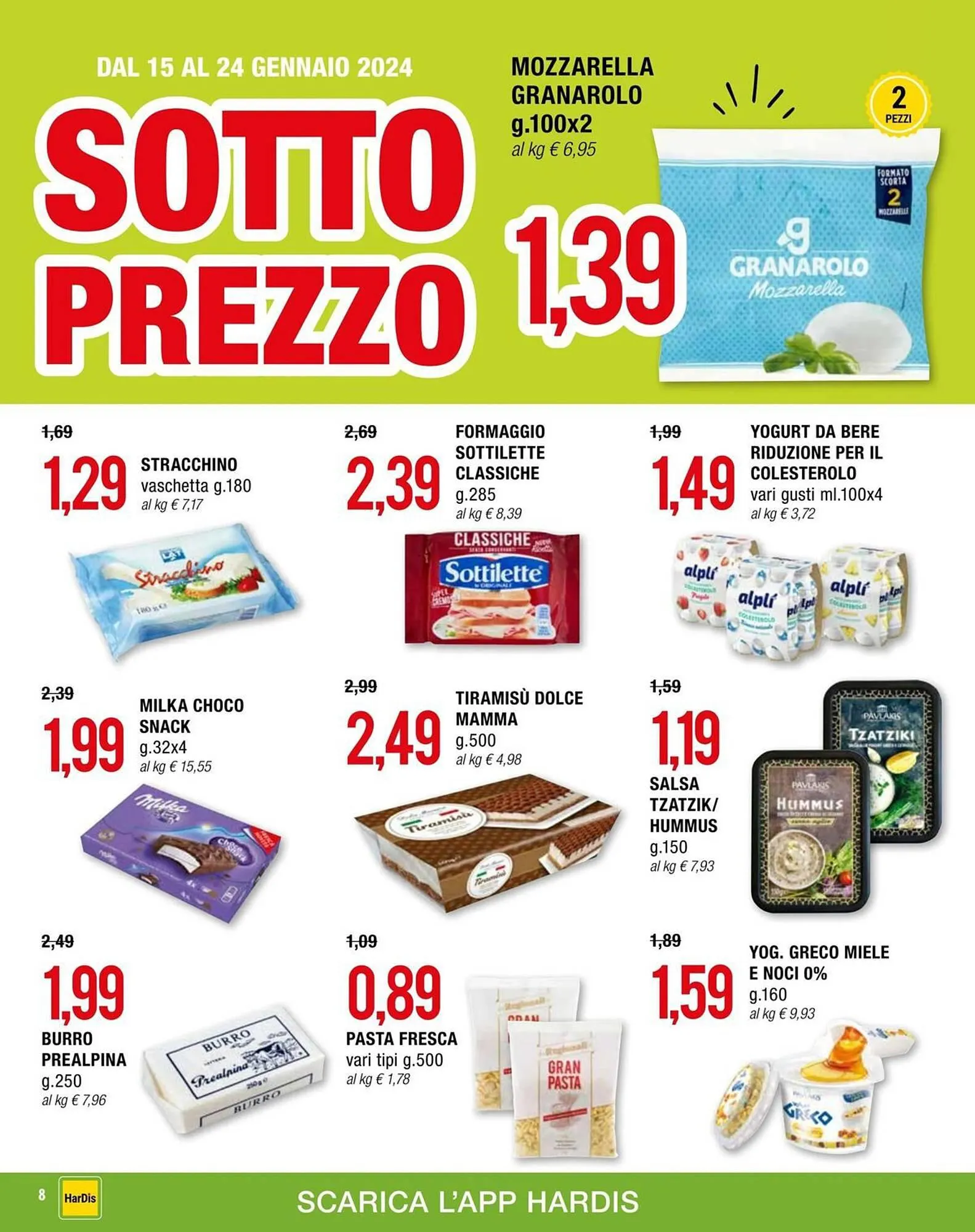 Volantino Hardis da 15 gennaio a 24 gennaio di 2024 - Pagina del volantino 8