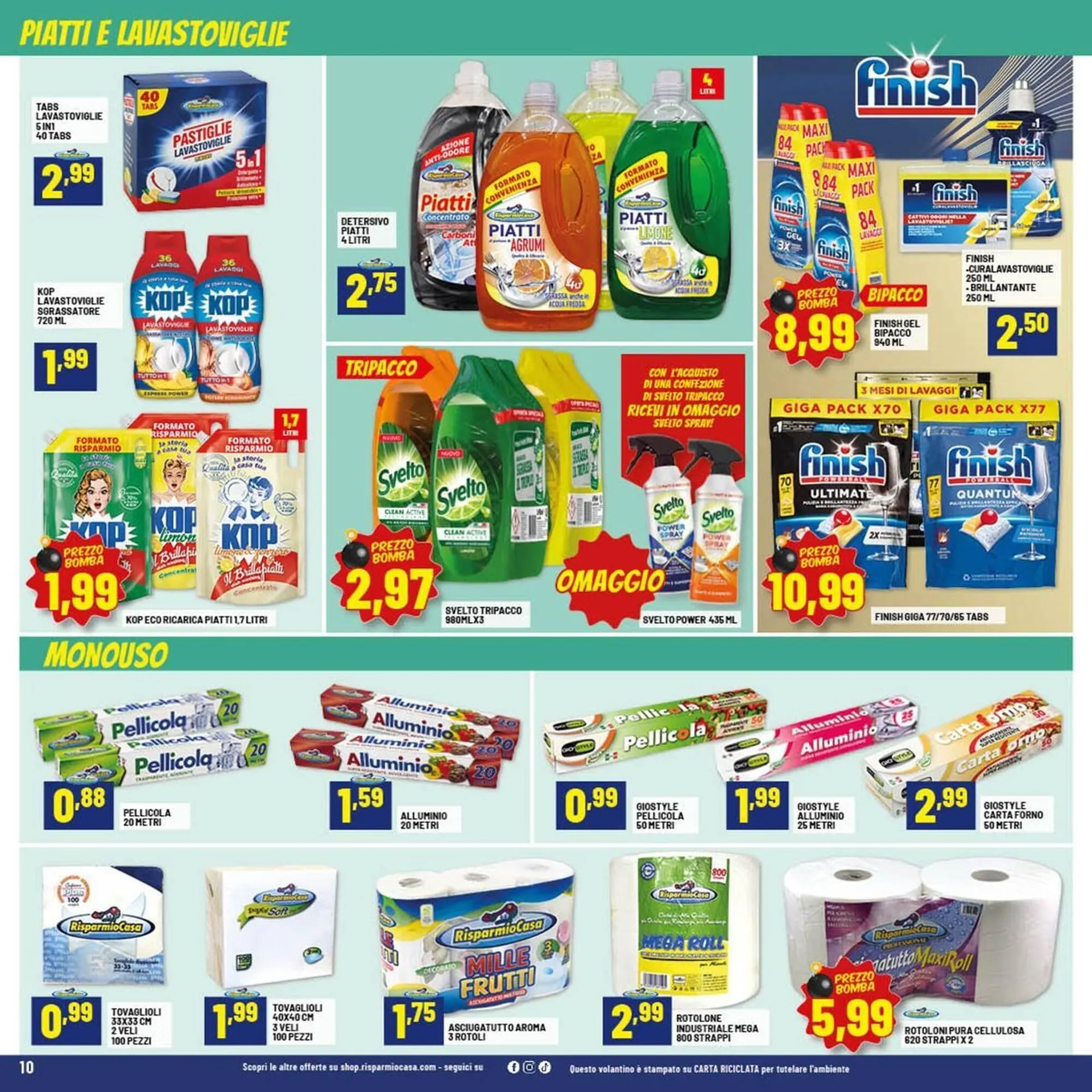 Volantino Risparmio Casa da 19 febbraio a 8 marzo di 2026 - Pagina del volantino 10