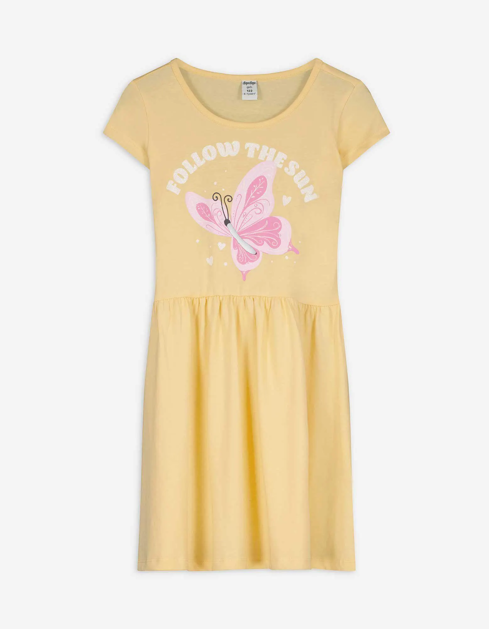 Abito - Stampa - giallo chiaro