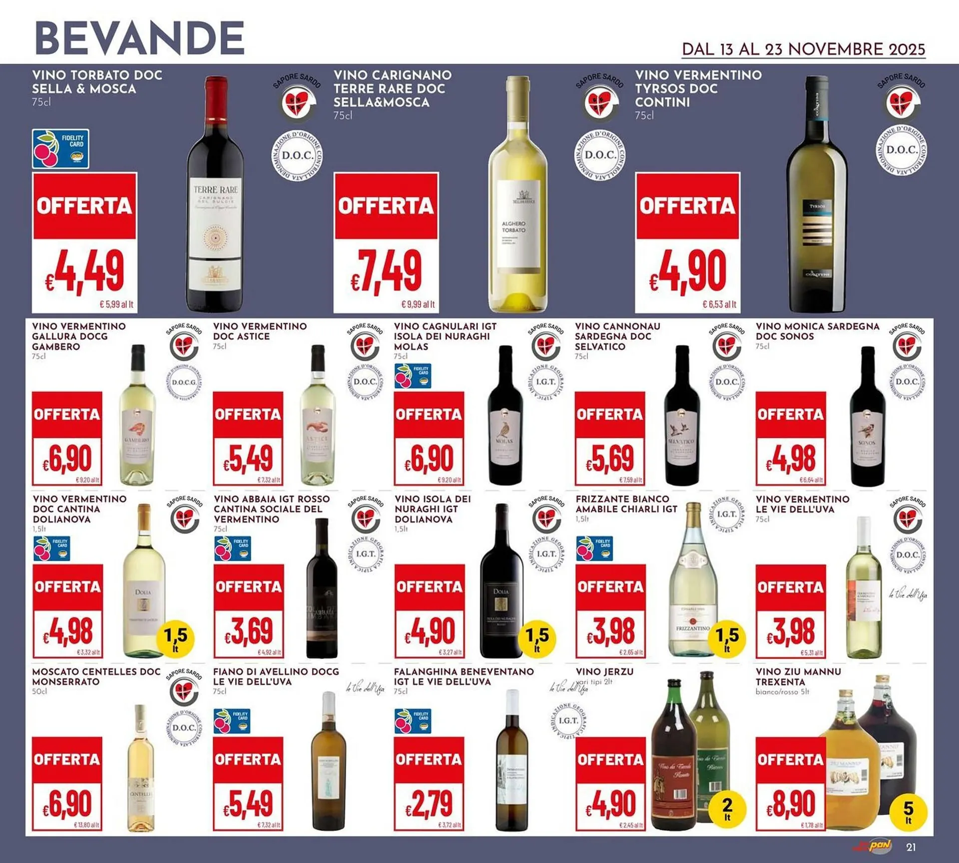Volantino Pan da 13 novembre a 23 novembre di 2025 - Pagina del volantino 21