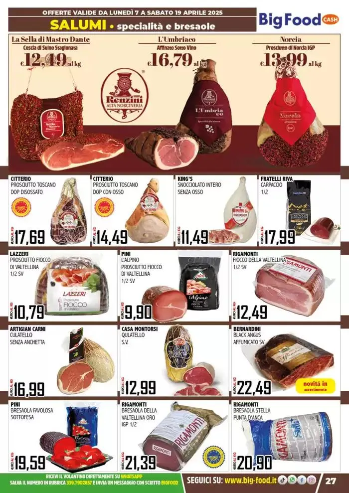 Buona Pasqua da 7 aprile a 19 aprile di 2025 - Pagina del volantino 27