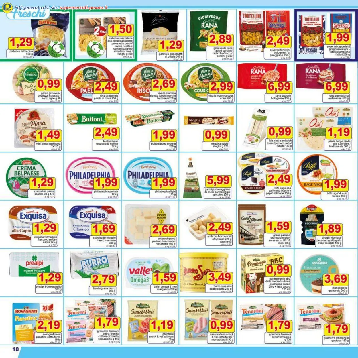 Pewex Volantino attuale da 1 aprile a 15 aprile di 2025 - Pagina del volantino 18