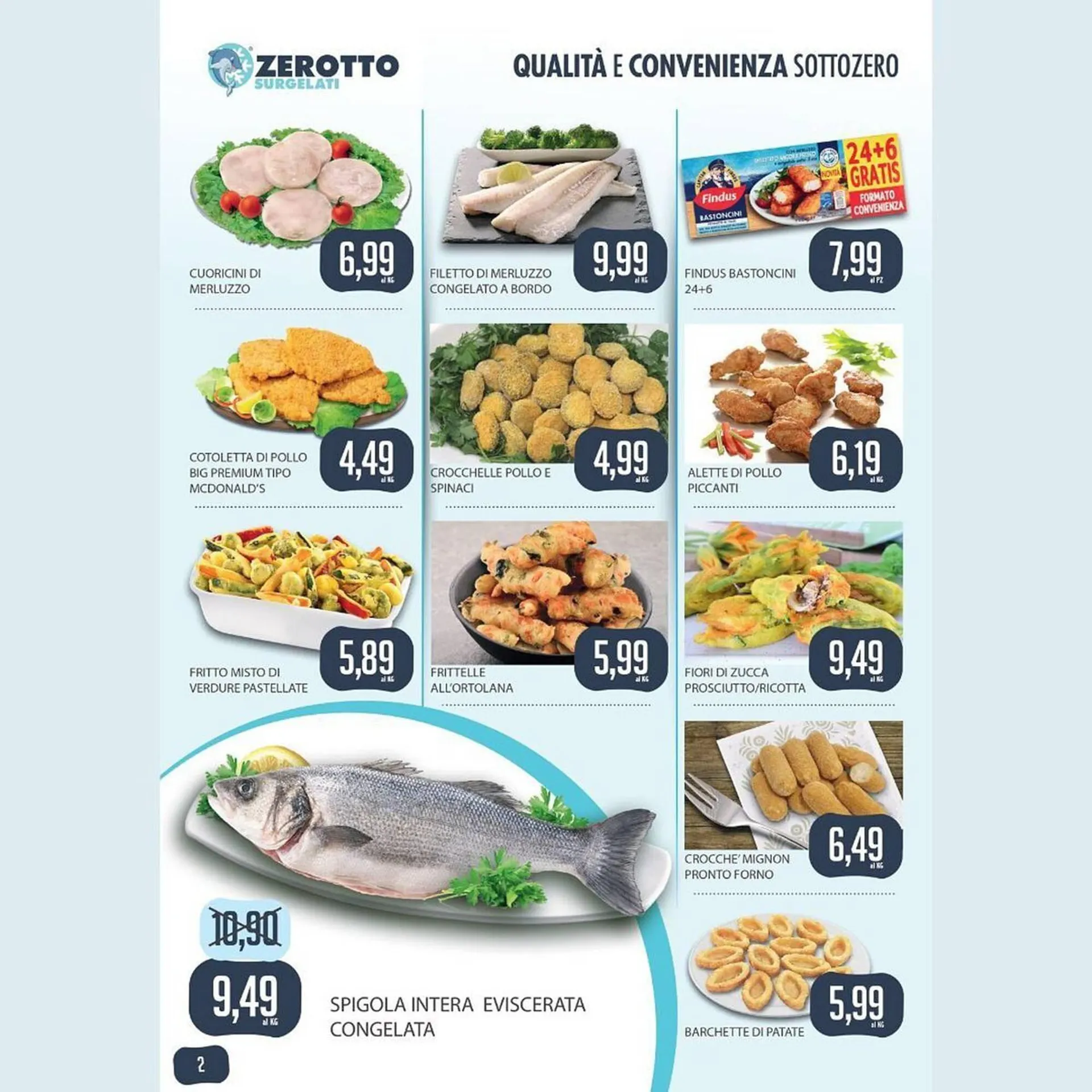 Volantino Zerotto Supermercati da 8 gennaio a 18 gennaio di 2024 - Pagina del volantino 2