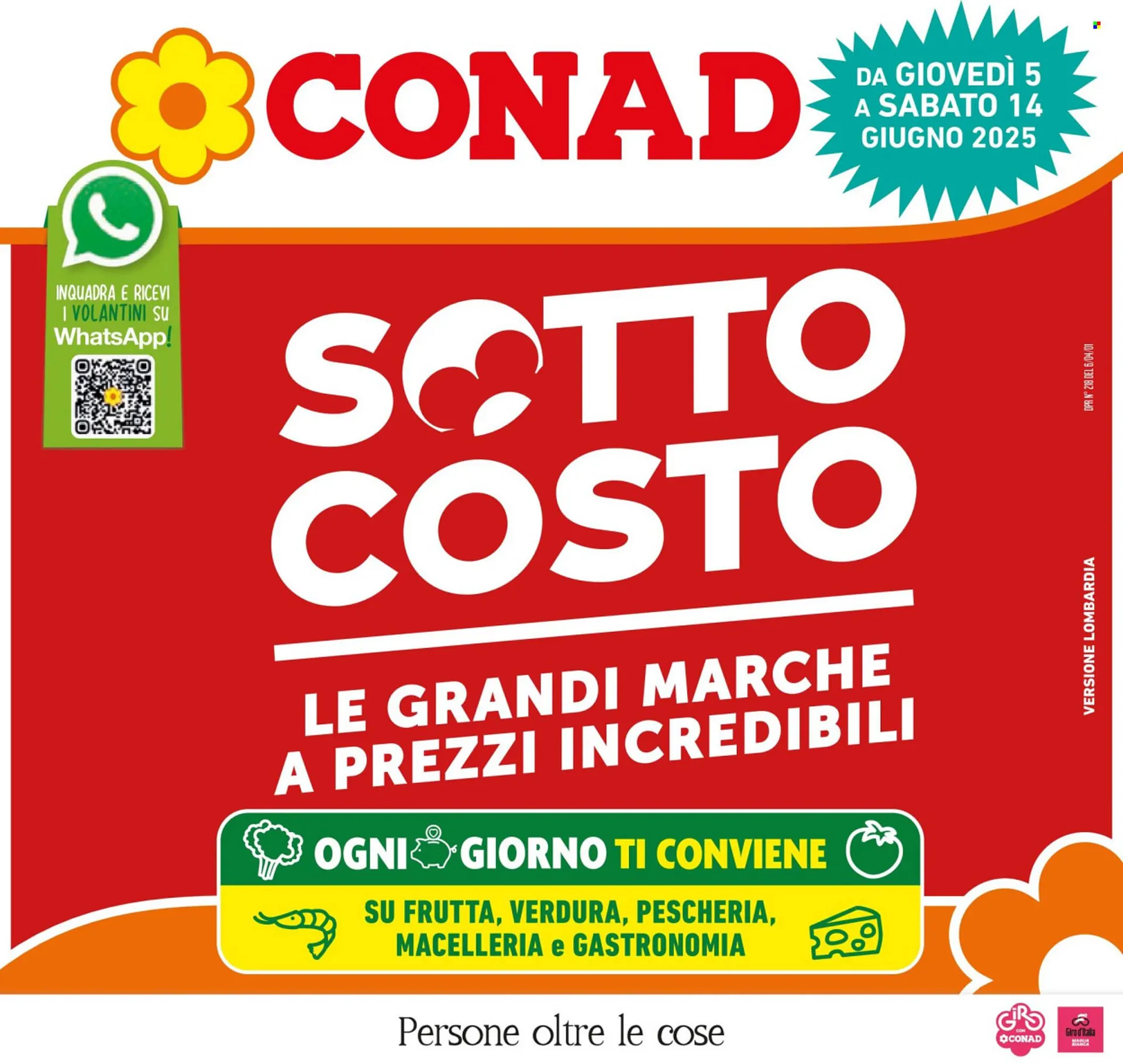 Volantino Conad da 5 giugno a 14 giugno di 2025 - Pagina del volantino 1