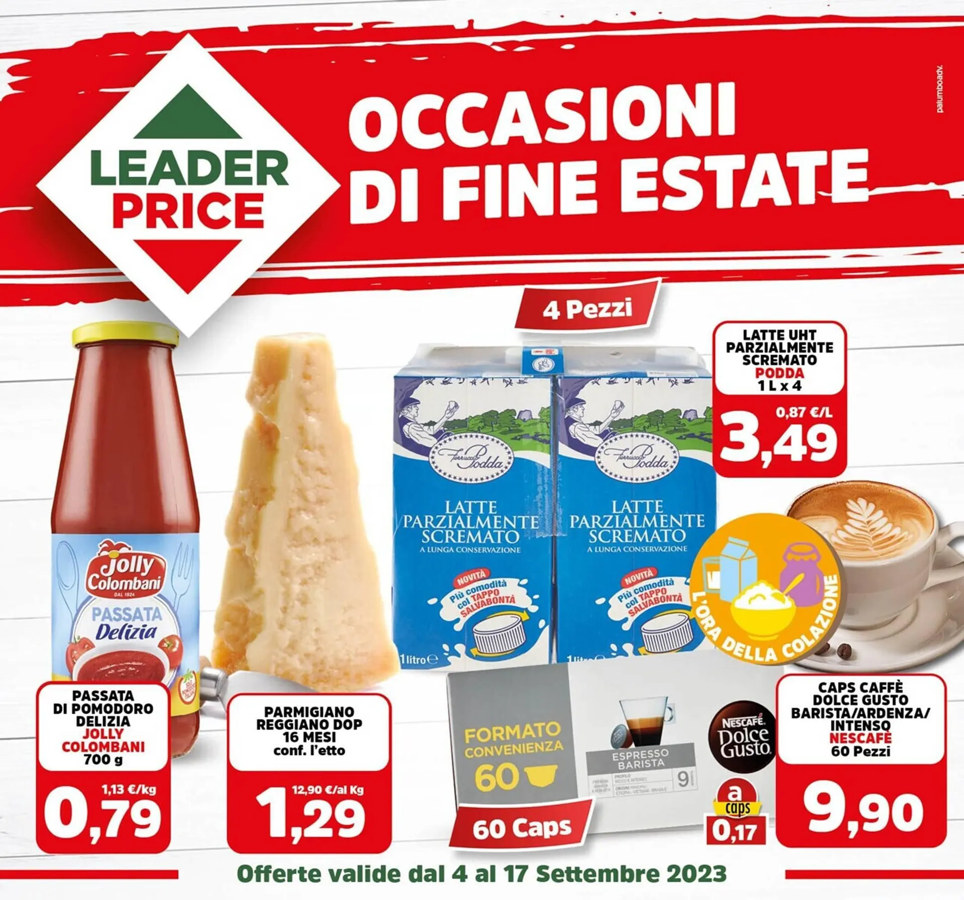 Volantino Leader Price da 4 settembre a 17 settembre di 2023 - Pagina del volantino 1
