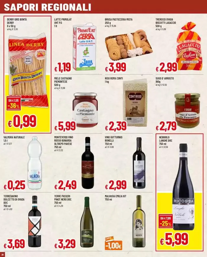 Sottocosto  da 27 marzo a 5 aprile di 2025 - Pagina del volantino 20