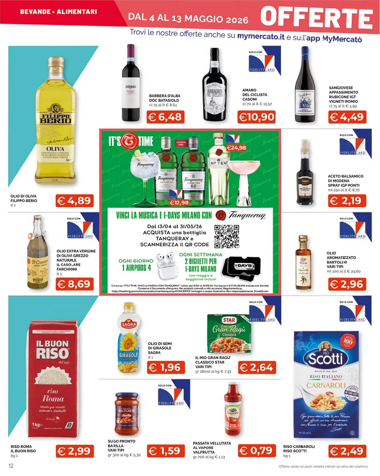 Volantino Mercatò Extra da 4 maggio a 13 maggio di 2026 - Pagina del volantino 12