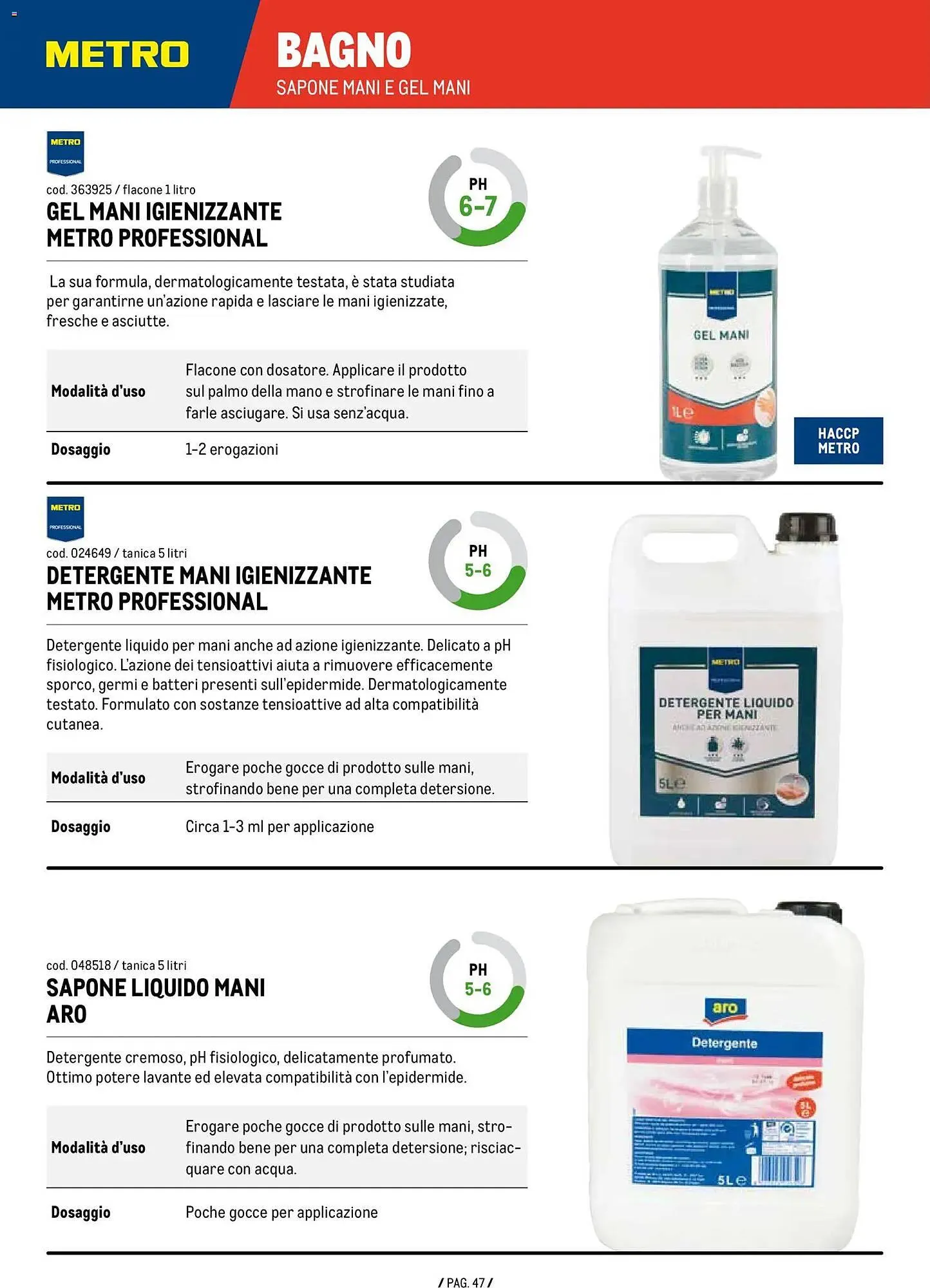 Volantino Metro da 7 gennaio a 31 dicembre di 2026 - Pagina del volantino 47