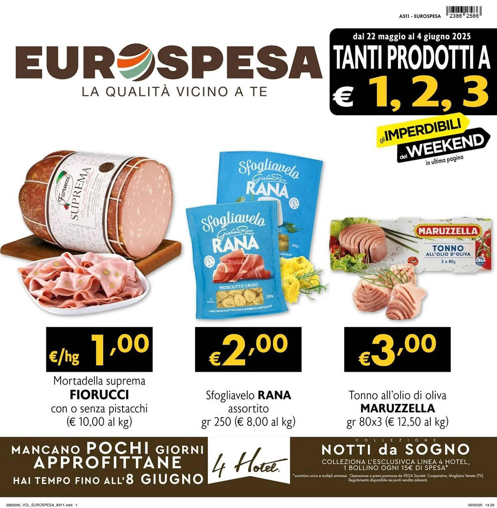 Volantino Eurospesa da 22 maggio a 4 giugno di 2025 - Pagina del volantino 1