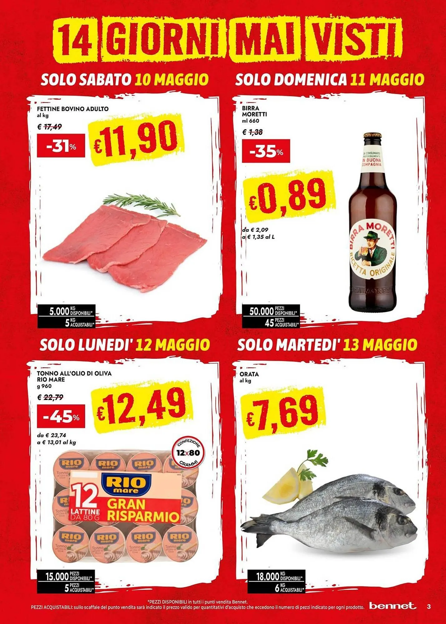 Volantino Bennet da 8 maggio a 21 maggio di 2025 - Pagina del volantino 3