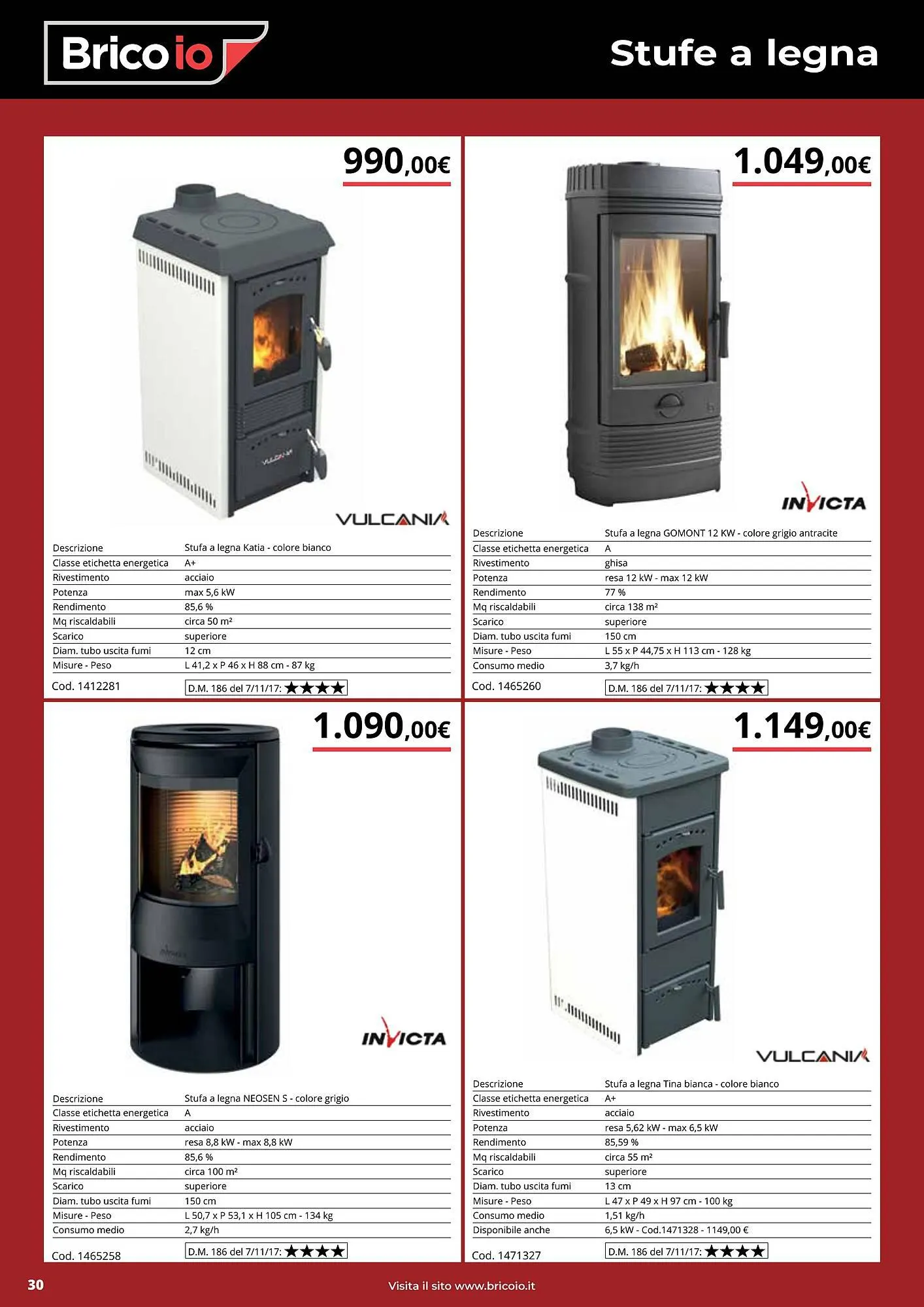 Volantino Brico Io da 28 novembre a 30 dicembre di 2023 - Pagina del volantino 30