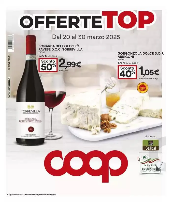 Offerte Top da 20 marzo a 30 marzo di 2025 - Pagina del volantino 1