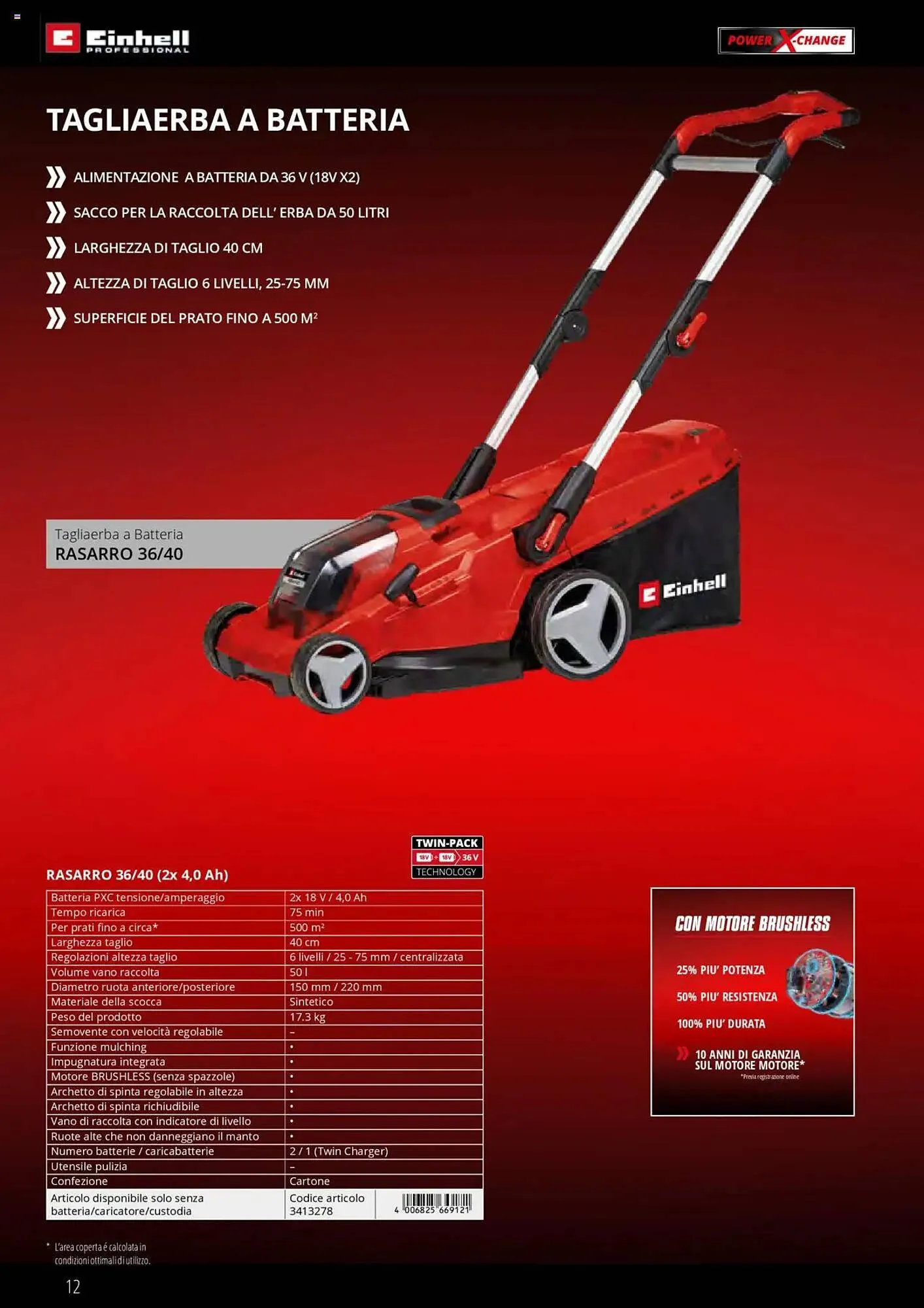 Volantino Einhell da 1 febbraio a 31 dicembre di 2025 - Pagina del volantino 12
