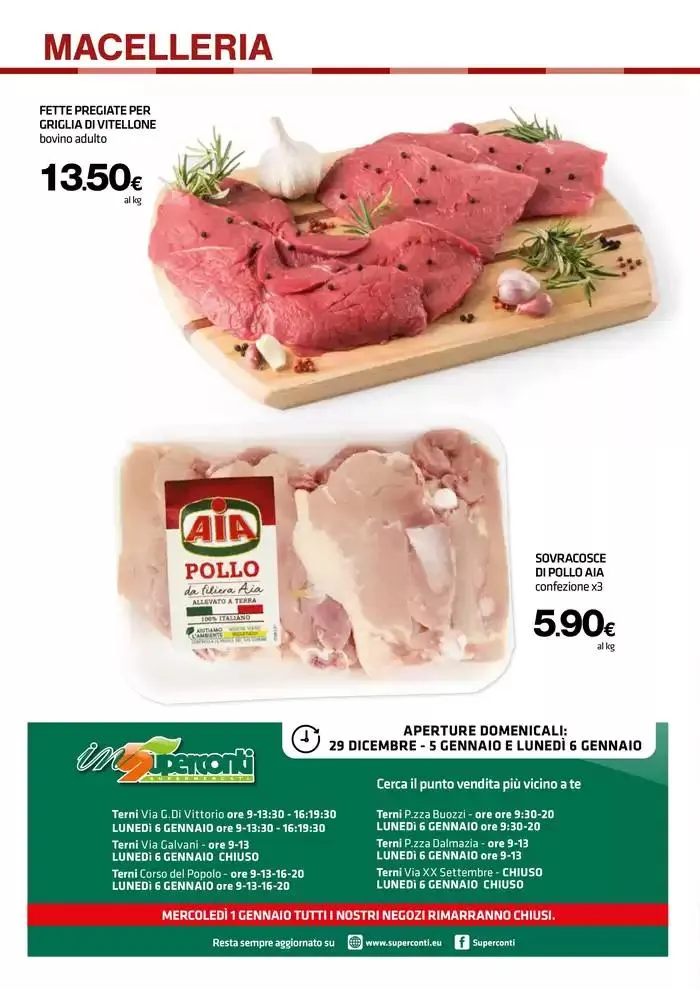 In Superconti da 28 dicembre a 6 gennaio di 2025 - Pagina del volantino 4