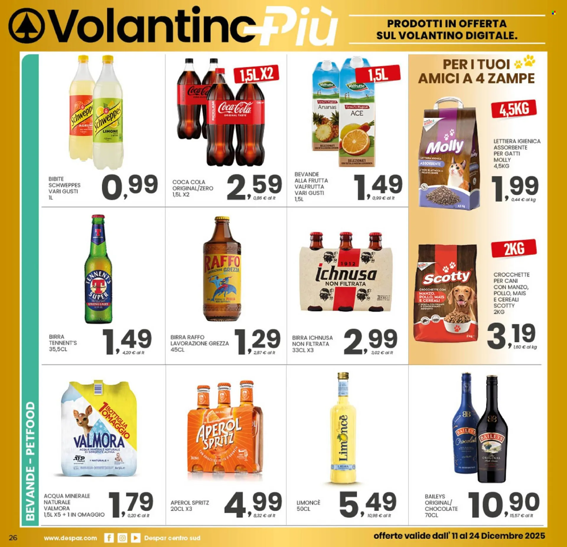Volantino Despar da 11 dicembre a 24 dicembre di 2025 - Pagina del volantino 25