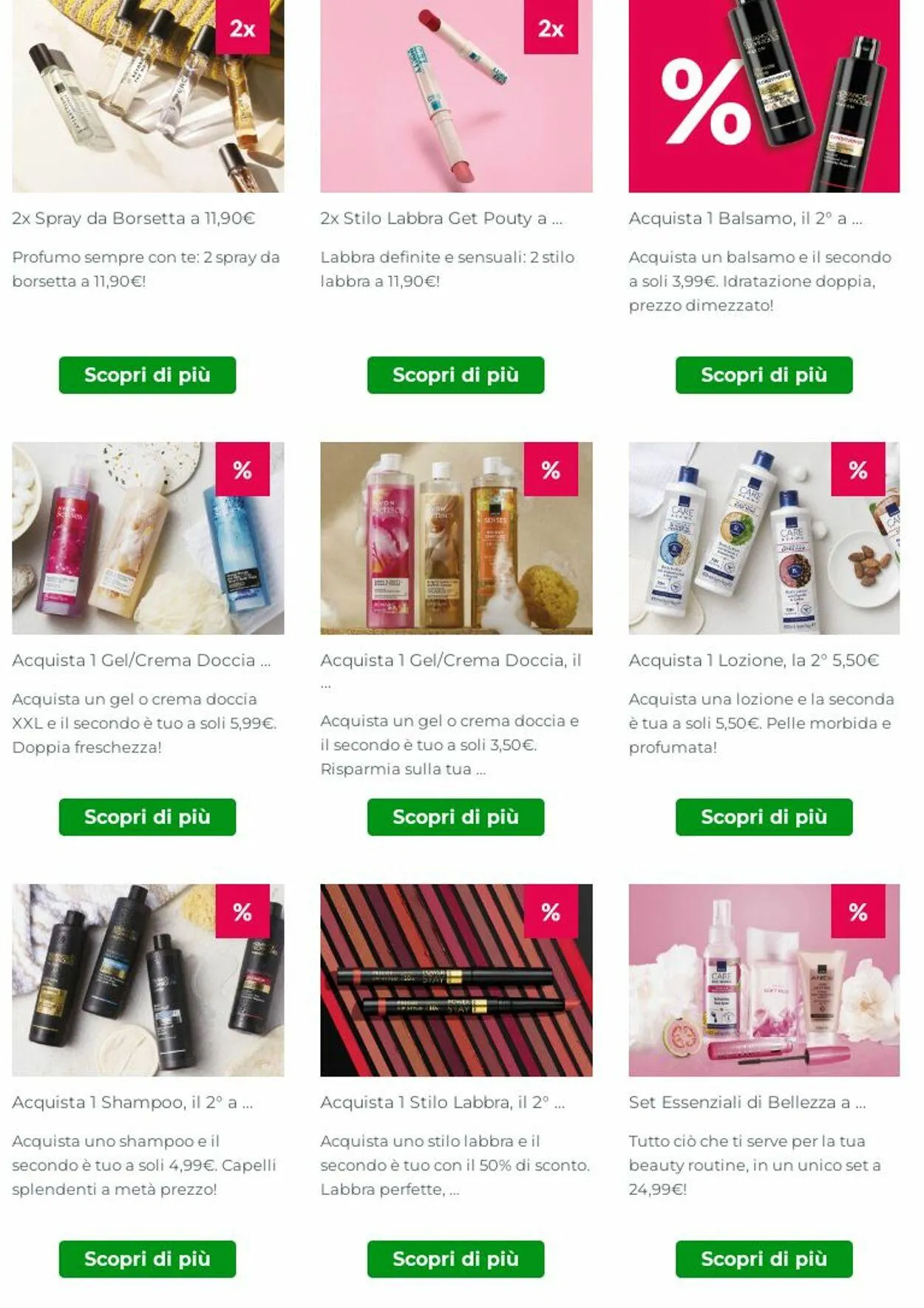Avon Volantino attuale da 27 ottobre a 2 novembre di 2025 - Pagina del volantino 2