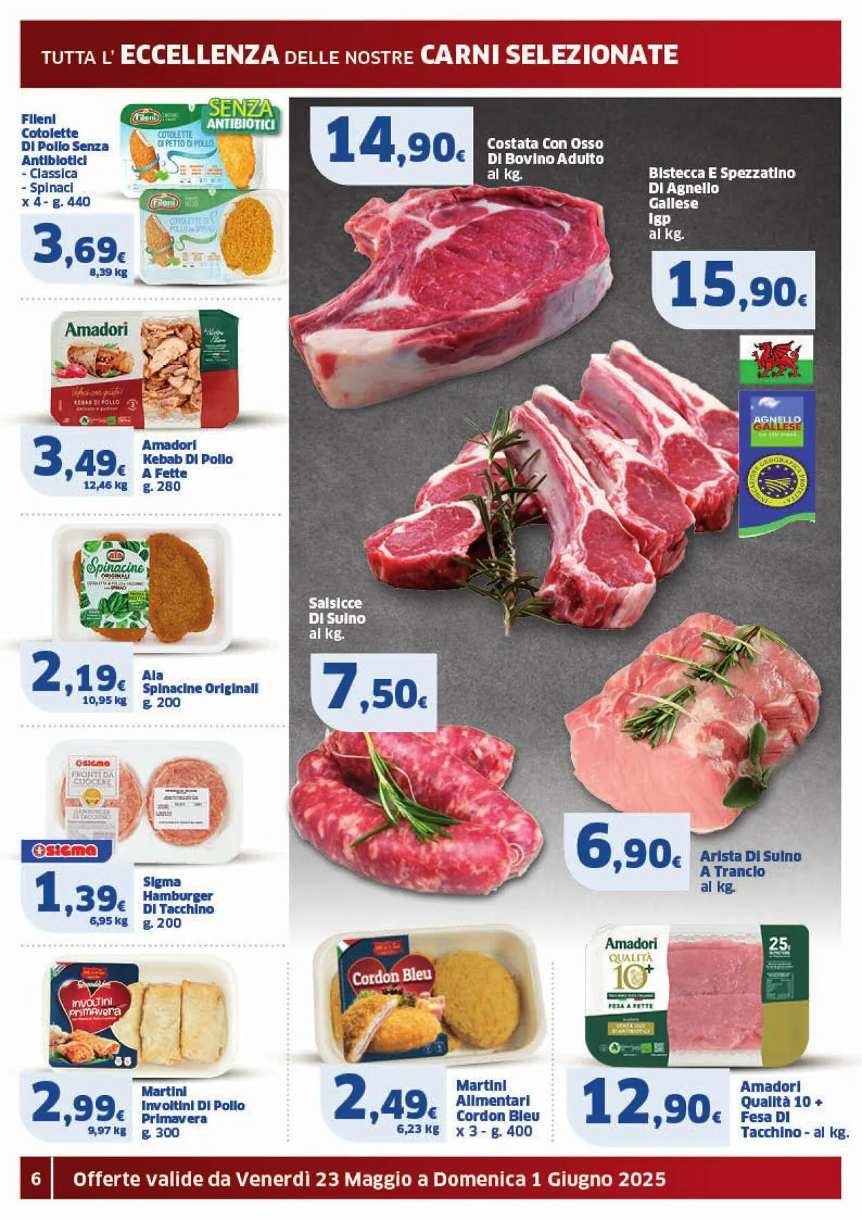 Sigma - Napoli Volantino attuale da 23 maggio a 1 giugno di 2025 - Pagina del volantino 6