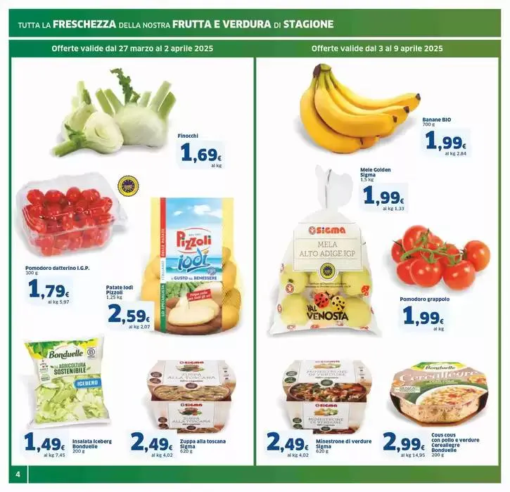 Primavera di risparmio, Sigma da 27 marzo a 9 aprile di 2025 - Pagina del volantino 4