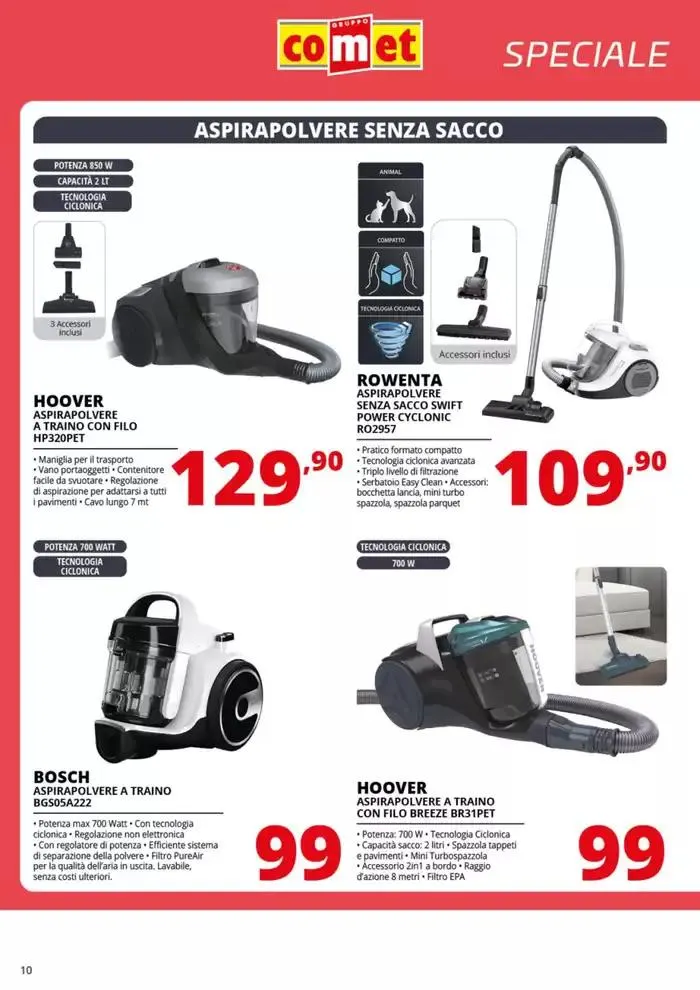 Speciale Piccoli Elettrodomestici da 7 marzo a 19 marzo di 2025 - Pagina del volantino 10