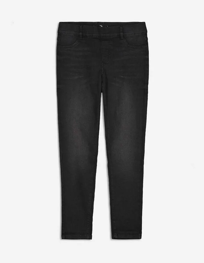 Jegging - Riemlussen - zwart