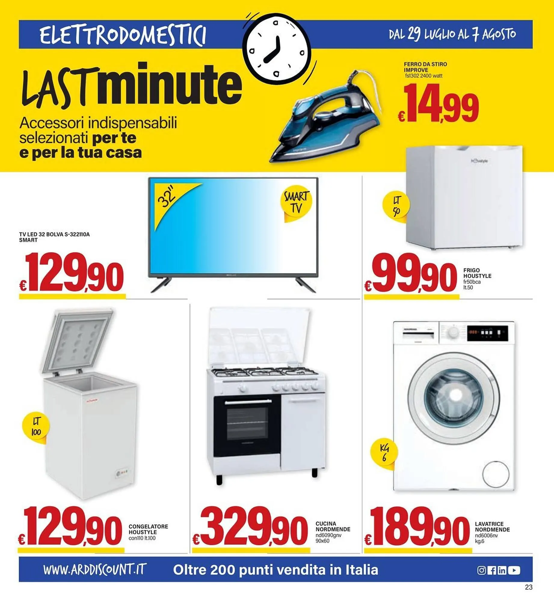 Volantino Ard Discount da 29 luglio a 7 agosto di 2024 - Pagina del volantino 23