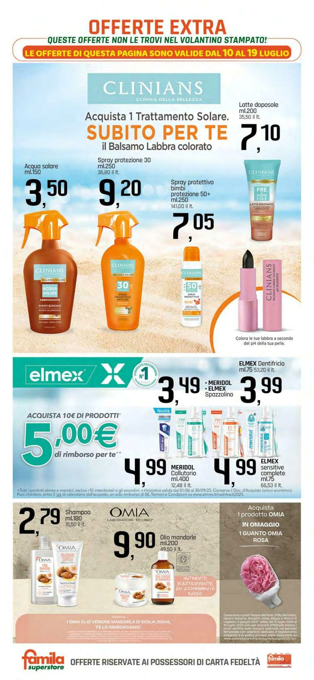 Famila Volantino attuale da 10 luglio a 19 luglio di 2025 - Pagina del volantino 26