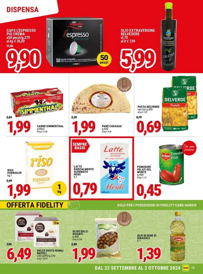 Tanti prodotti a 0.99€ da 23 settembre a 2 ottobre di 2024 - Pagina del volantino 13