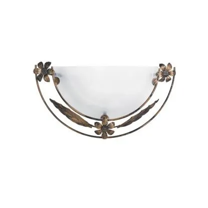 Applique da parete Riccio/app E27 40x20 cm