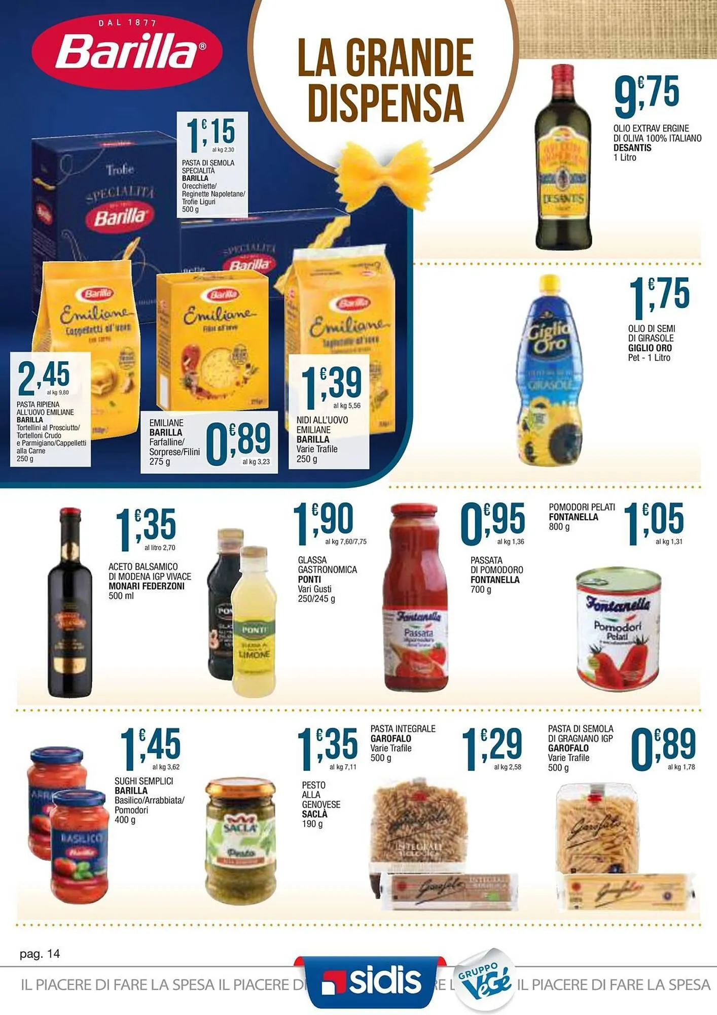 Volantino Sidis da 27 dicembre a 6 gennaio di 2024 - Pagina del volantino 14