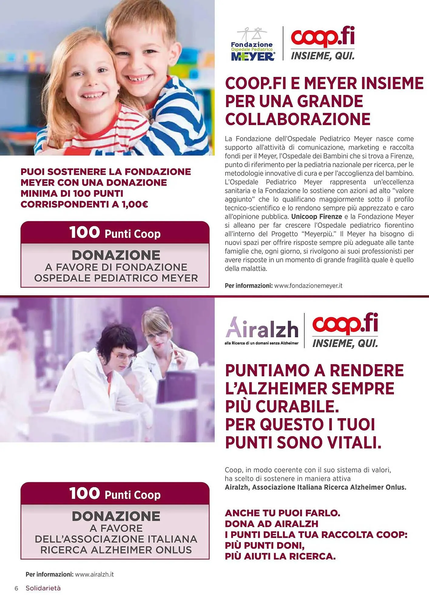 Volantino Unicoop da 5 marzo a 30 settembre di 2024 - Pagina del volantino 6