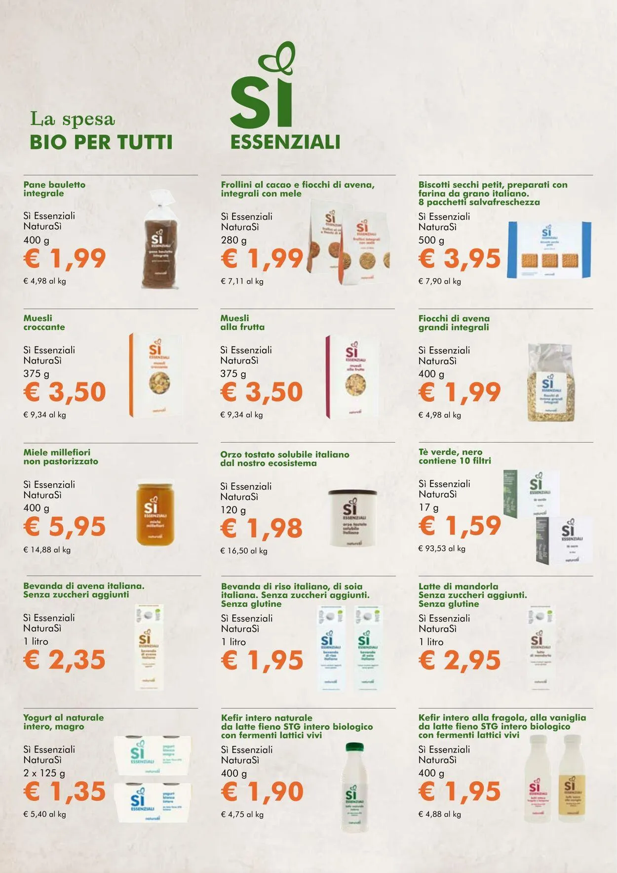Natura Sì Volantino attuale da 6 novembre a 20 novembre di 2025 - Pagina del volantino 4