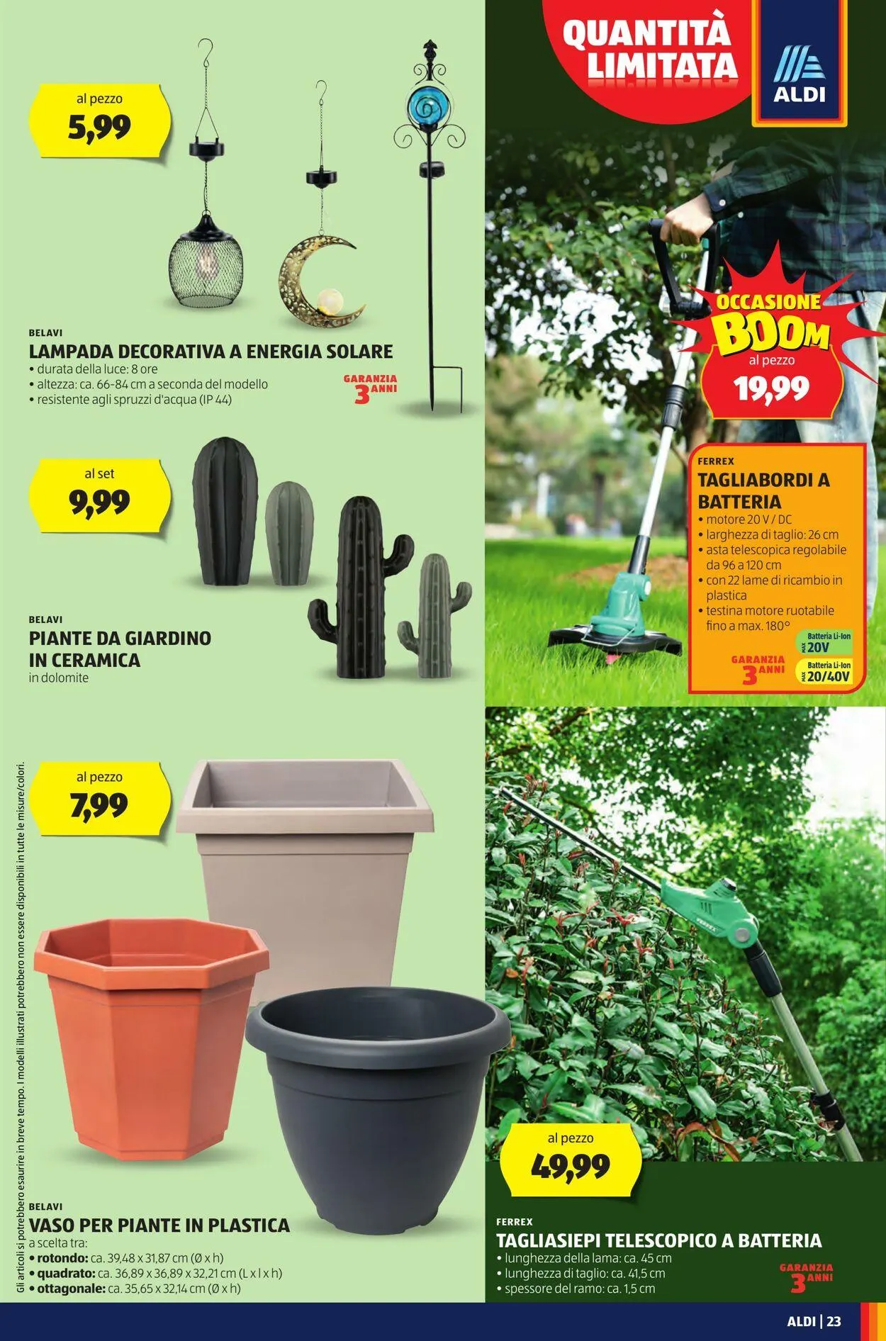 Aldi Volantino attuale da 28 aprile a 4 maggio di 2025 - Pagina del volantino 23