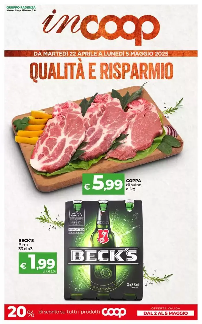 Qualita e risparmio! da 22 aprile a 5 maggio di 2025 - Pagina del volantino 2