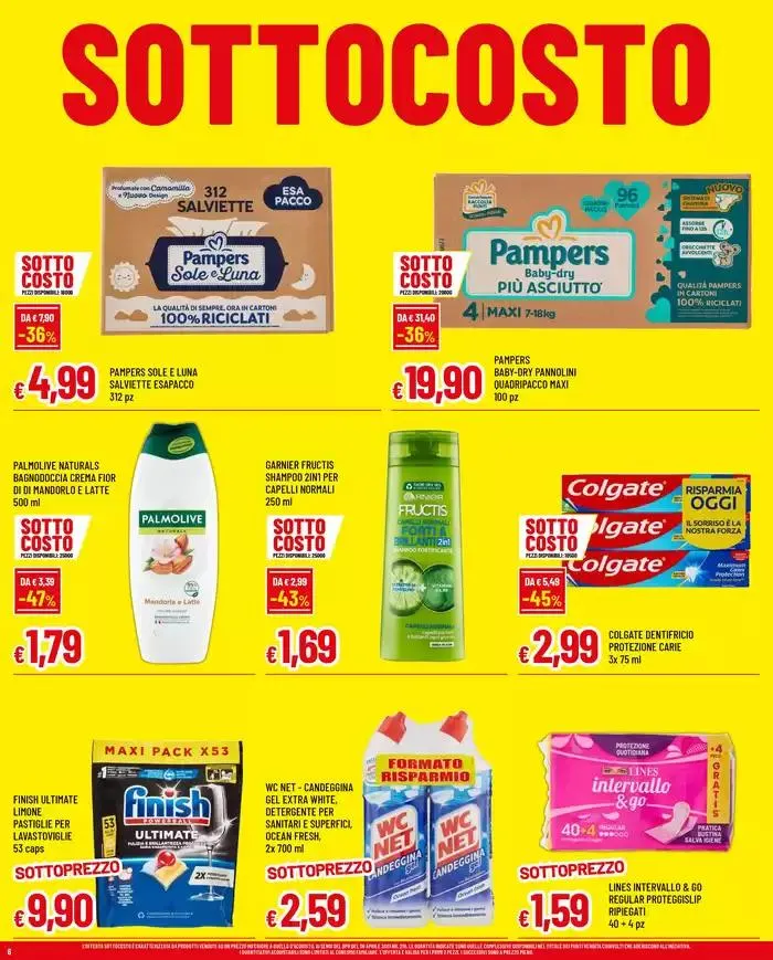 SOTTOCOSTO da 28 marzo a 5 aprile di 2025 - Pagina del volantino 6