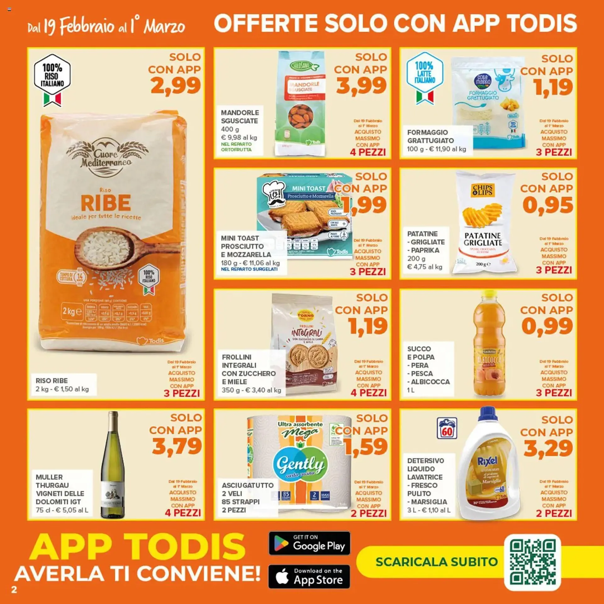 Volantino Todis da 19 febbraio a 1 marzo di 2026 - Pagina del volantino 2