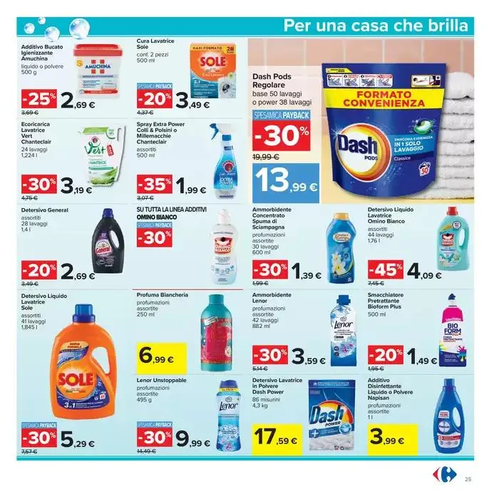 Sconti 30%40%50% da 25 marzo a 7 aprile di 2025 - Pagina del volantino 25